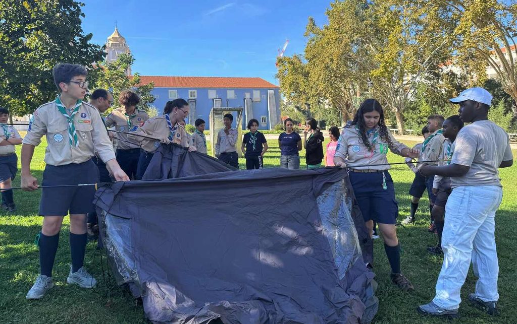 Imagem actual: Agrupamento de Santo Agostinho inicia ano escutista com novas aventuras e espírito de família