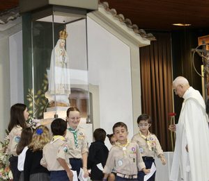 Crianças rezaram o terço pela paz em Fátima