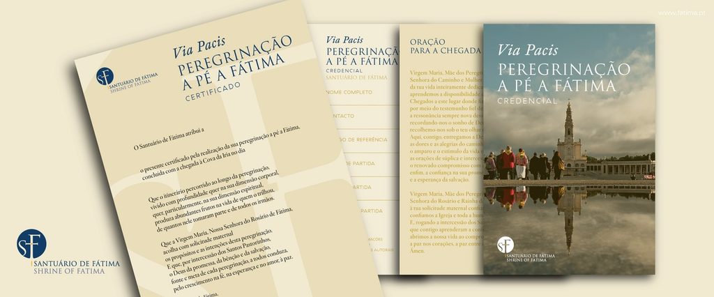 Imagem actual: Santuário de Fátima lança credencial para peregrinos a pé com finalidade sociocaritativa