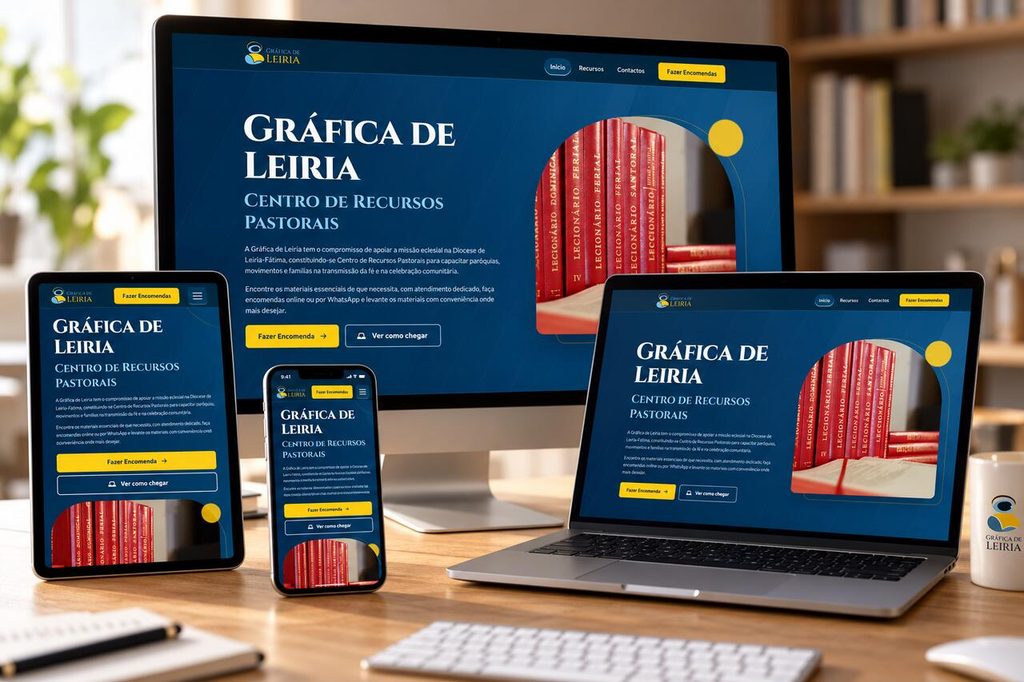 Imagem actual: Gráfica de leiria site